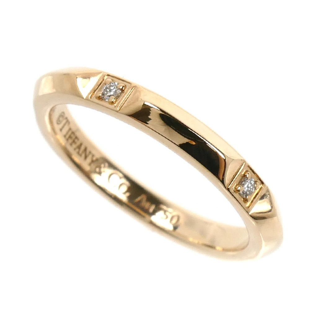 TIFFANY 18k Gold Diamond Ring